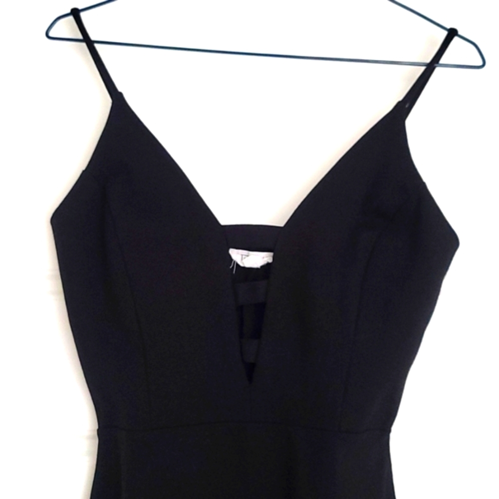 Midi Black Bodycon Dress